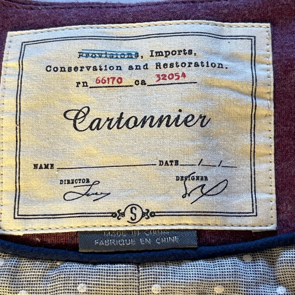 Anthropologie Cartonnier Single Button Blazer Size Small - Picture 10 of 13